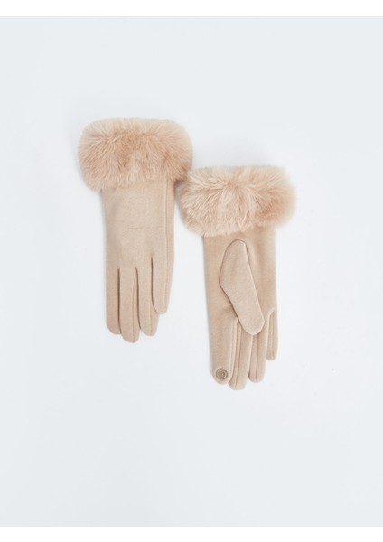 Yeni Sezon Kürklü Kadın Eldiven fiyatları