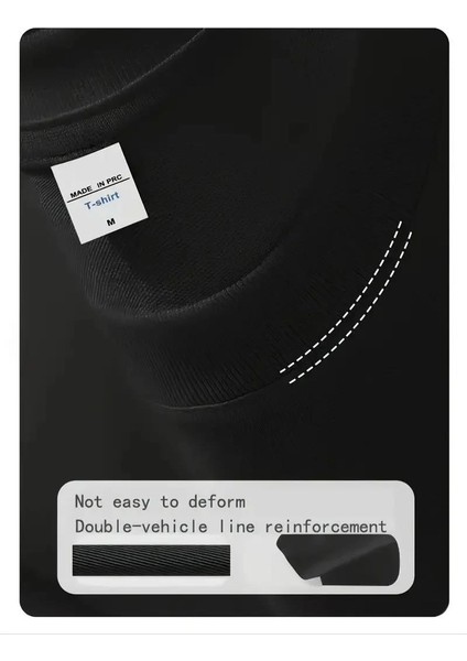 20/1 Penye Compack Day One Baskılı Oversize Bisiklet Yaka T-Shirt - Siyah fırsatları