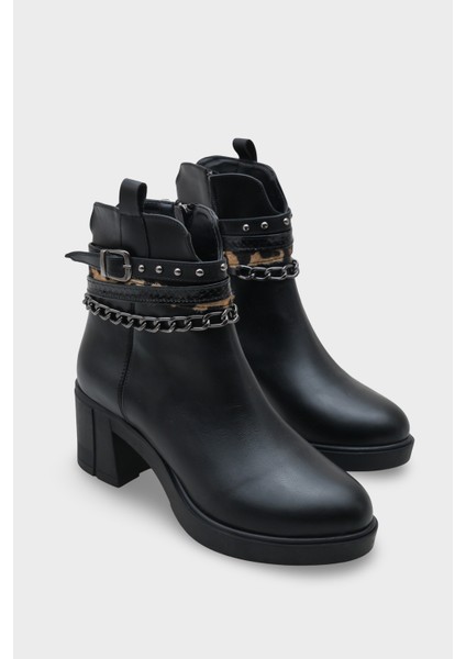 Meridith Metal Tokalı Kadın Bot