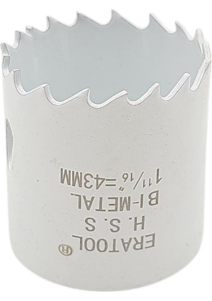 Fixonic Eratool ERA56041 43MM Hss Bi-Metal Panç