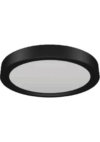 AC16-00131 18W 6500K Siyah Radar Sensörlü Sıva Üstü LED Armatür