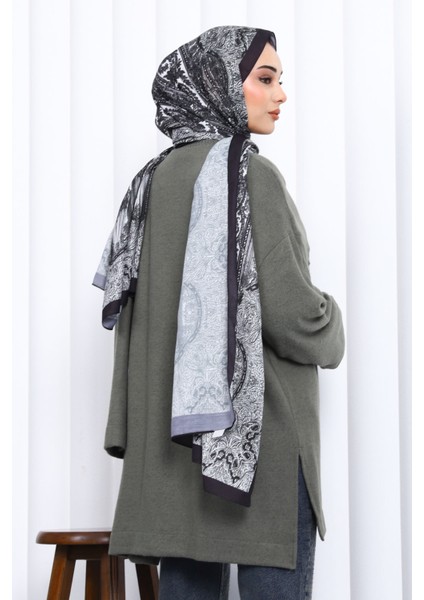 Haki Şal Detaylı Dokulu Hırka fırsatları