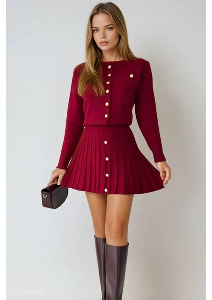 Mini Etekli Hırka Takım