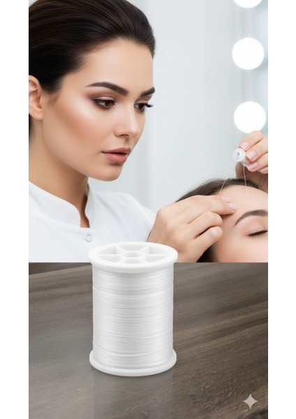 Profesyonel Kuaför Kaş Bıyık Alma Ipi – Ekstra Sağlam 500 Metre Beyaz 722358 fiyatları