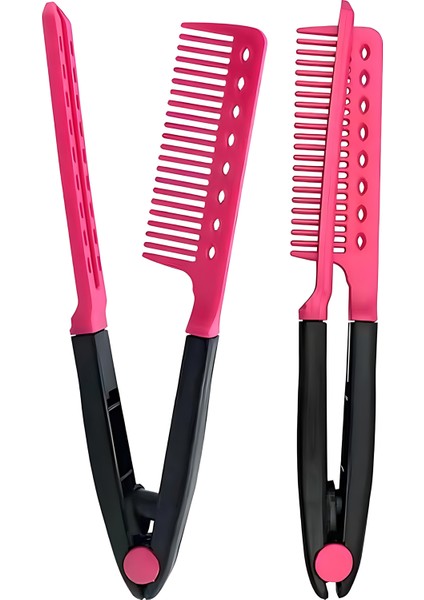 Manuel V Tipi Keratin Saç Düzleştirici – Isısız, Taraklı Saç Maşası Pratik ve Taşınabilir 722360 fiyatları