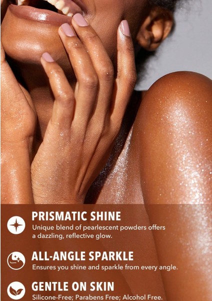 Go Go Glow Vücut Spreyi – Buzlu Opal, Yüksek Işıltılı Aydınlatıcı fırsatları