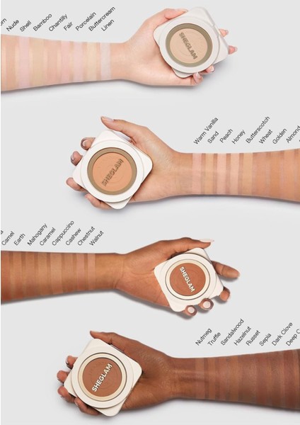 Skin-Focus Pudra Fondöten,yüksek Kapatıcılık & Mat Etki indirimleri