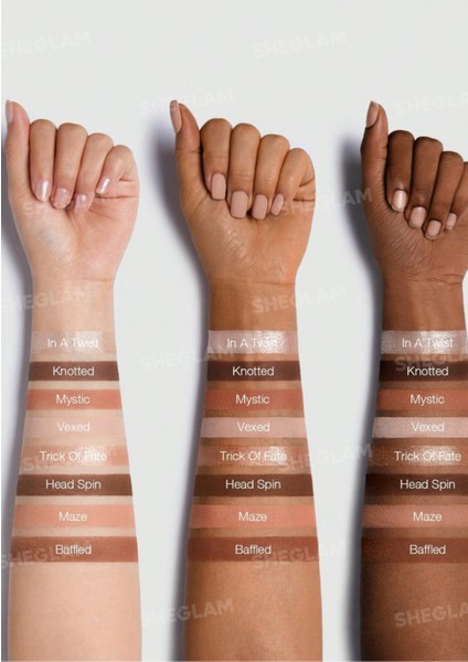 Jazy Jigsaw Göz Farı Paleti – 8 Nude Ton, Kremsi & Uzun Kalıcı fırsatları