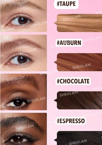 Brow-Fecion Kaş Kalemi & Jel,uzun Kalıcılık modelleri