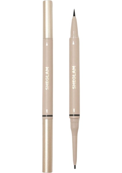 Espresso Kaş Kalemi,suya Dayanıklı, Uzun Ömürlü 2’si 1 Arada