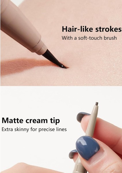 2’si 1 Arada Kaş Kalemi – Suya Dayanıklı, Çikolata Tonu fırsatları