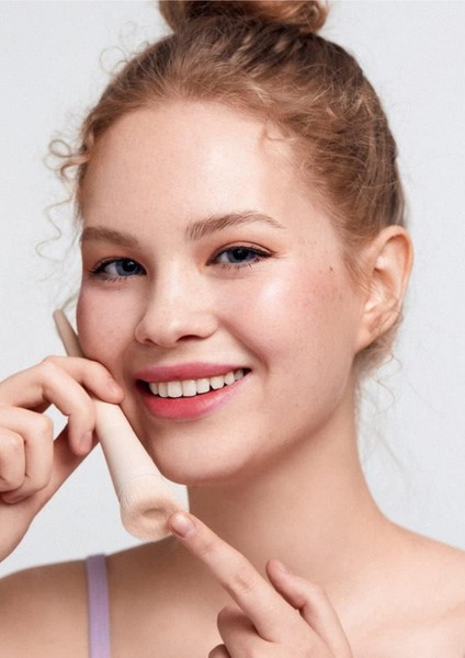 Skinfluencer Fondöten Fırçası,düz Üstlü, Yoğun Kıl Yapısı modelleri