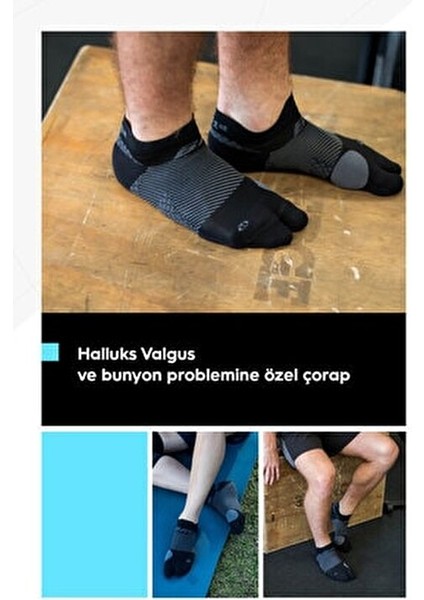 Br4 Bunyon Çorap Ayak Sağlığı İçin Destekleyici Tasarım 33-36 Numara