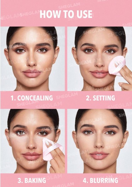 Bubblegum Pudra İkilisi,yüz ve Göz Altı Sabitleyici modelleri