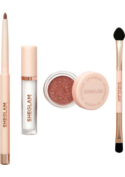 Center Stage Dudak Parlatıcısı Parıltı Kiti – 3’ü 1 Arada Işıltılı Set