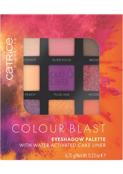 Çok Renkli Vegan Göz Farı Paleti 9 Yüksek Pigmentli Ton fiyatları