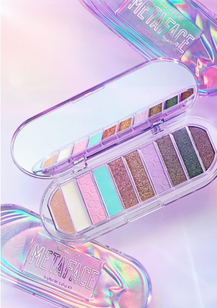 Metaface Göz Farı Paleti C01,10 Renkli, Uzun Süre Kalıcı ve Çok Dokulu Farlar fırsatları