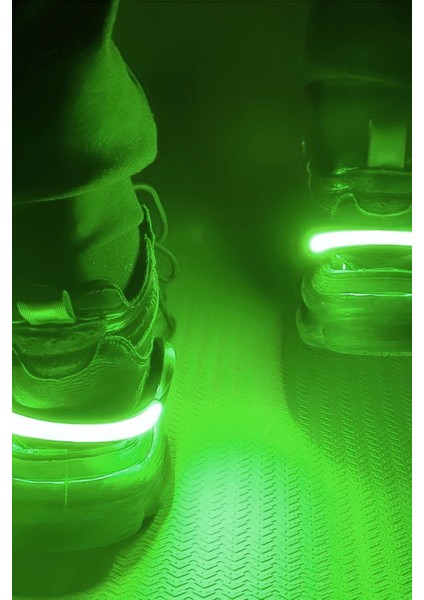LED Yeşil Işıklı Ayakkabı Takılabilir Aksesuar modelleri