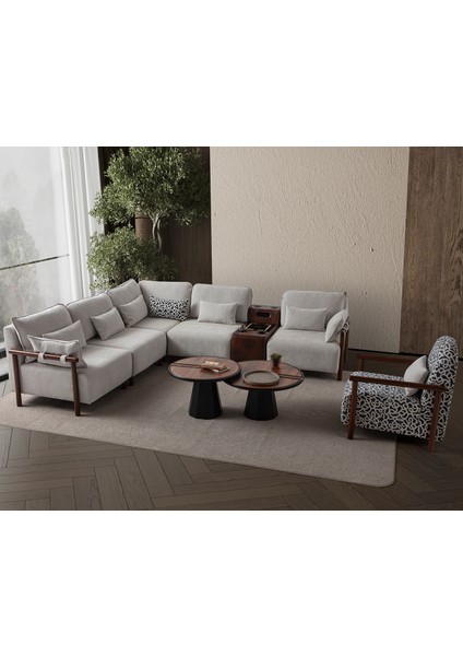 Soft Large Köşe Berjer Takımı Ses Sistemli