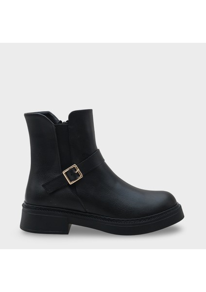 Daria Yandan Fermuarlı Tokalı Lastikli Kadın Bot fiyatları