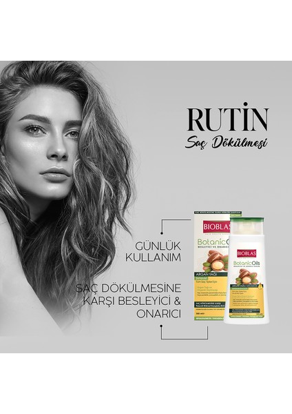 Botanic Oils Argan Yağı Şampuan 360 ml Onarıcı Parabensiz indirimleri