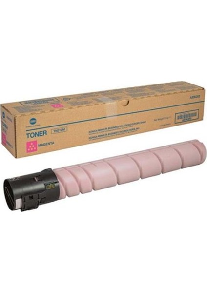 Minolta TN-512M Magenta (Kırmızı) Orjinal Toner Bizhup C454/C55/C554