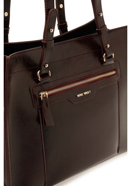 Cluses 5pr Bordo Kadın Omuz Çantası fırsatları