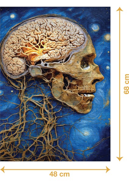 Zihin - 1000 Parçalı Puzzle - 48 x 68 cm fiyatları