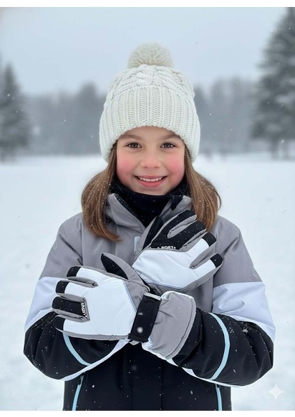 Kitti 422-14 9-14 Yaş Kar Kayak Eldiveni