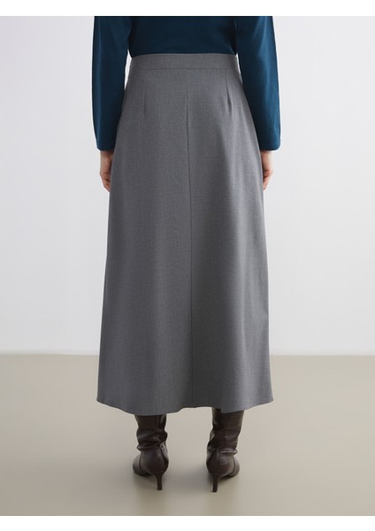 Yeni Sezon Düğme Detaylı A Kesim Etek fırsatları