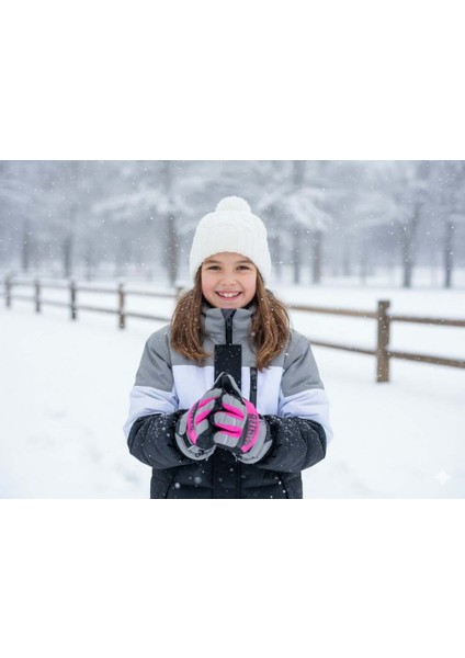 Kitti 422-15 9-14 Yaş Kar Kayak Eldiveni