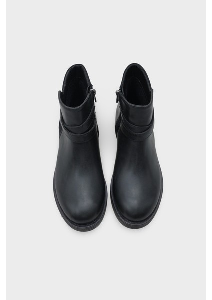 Tory Yandan Fermuarlı Kadın Bot