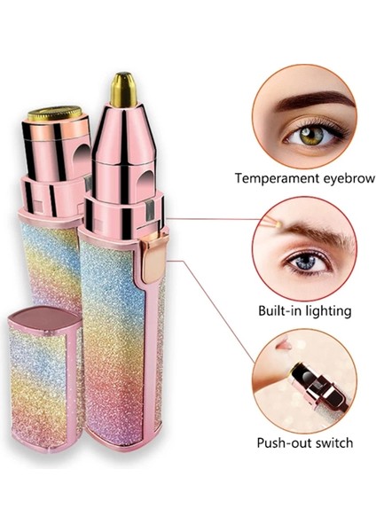 Mini Elektrikli Epilatör Cihazı – USB Şarjlı, Acısız Yüz ve Kaş Bakım Aleti fırsatları