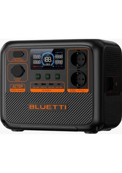 AC70P Taşınabilir Güç Kaynağı - 1000W 864WH modelleri
