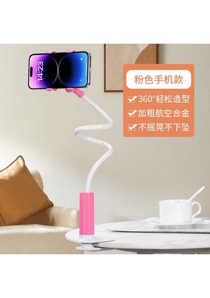 Yeni Cep Telefonu Tutucu Masaüstü Cep Telefonu Tutucu Tembel Adam Taşınabilir Katlanabilir Tablet Destek Standı (Yurt Dışından)