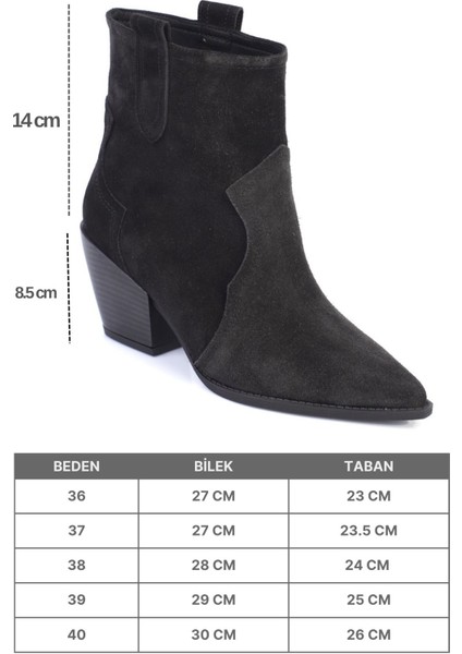 Tiffani Sivri Burunlu Hakiki Deri Yandan Çekmeli Kadın Kovboy Bot fiyatları