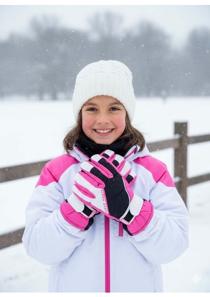 Kitti 422-14 9-14 Yaş Kar Kayak Eldiveni