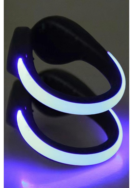 LED Mavi Işıklı Ayakkabı Takılabilir Aksesuar