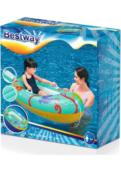 Bestway Desenli Çocuk Botu 119X79 cm - 34009 (Lisinya) fiyatları