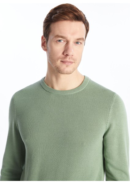 Yeni Sezon Bisiklet Yaka Erkek Triko Kazak