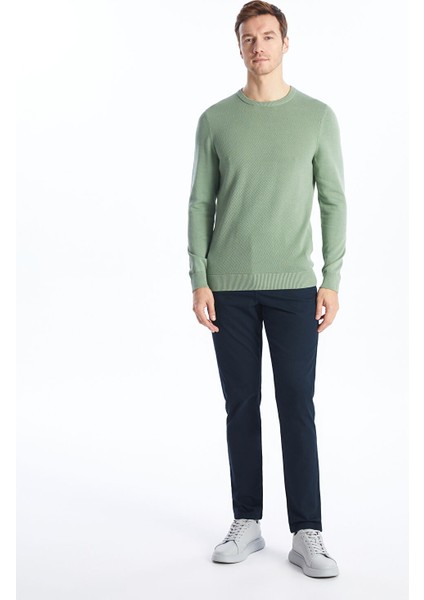 Yeni Sezon Bisiklet Yaka Erkek Triko Kazak modelleri