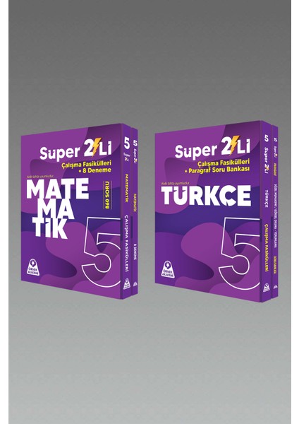 Örnek Akademi 5.sınıf 2'li Set (Güncel Müfredat) modelleri