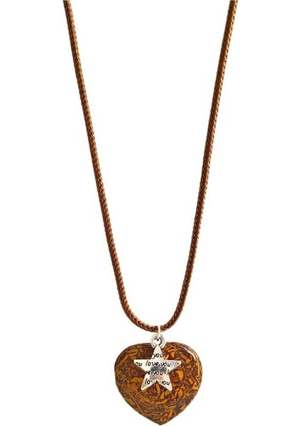 Kadınlar Için Etnik Tarzda, Uzun Askılı Kazak Zincirinden Yapılmış Eski Fil Desenli Taş Kolye (Yurt Dışından)