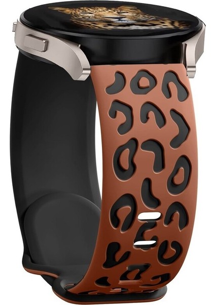 Huawei Watch Gt5 Gt4 Gt3 Gt2 GT2E/GT5 Pro Gt3 Pro Gt2 Pro (46MM) Leopar Desen Silikon Kordon 22MM fiyatları
