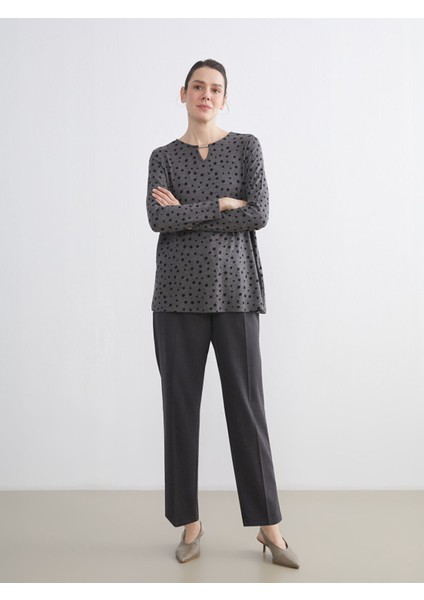 Yeni Sezon Bisiklet Yaka Puantiyeli Bluz fiyatları