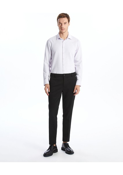 Yeni Sezon Slim Fit Uzun Kollu Armürlü Erkek Gömlek fiyatları