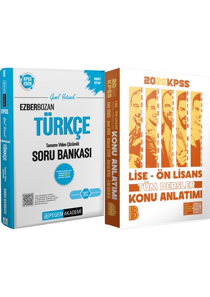 2026 Kpss Lise Ön Lisans Tüm Dersler Konu - 2026 Kpss Ezberbozan Türkçe Çözümlü Soru