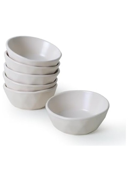 Mat Krem Çerezlik/sosluk 12 cm 6 Adet 950 modelleri