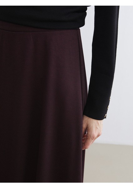 Yeni Sezon Beli Lastikli Kloş Etek modelleri