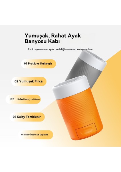 Evcil Hayvan Ayak Yıkama Bardakları Köpek Dışarı Temizleme Köpek Güzellik Pençeleri (Yurt Dışından) modelleri